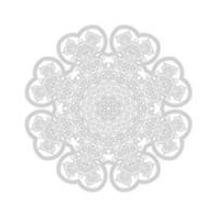 elegante lijntekeningen mandala vector voor ontwerp