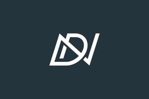 letter dn of nd logo ontwerp vector