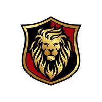 leeuwenkop logo ontwerpsjabloon vector