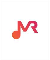 mijnheer muziek logo vector
