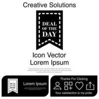 deal van de dag pictogram vector eps 10