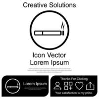 roken pictogram vector eps 10