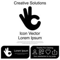 ok teken pictogram vector eps 10