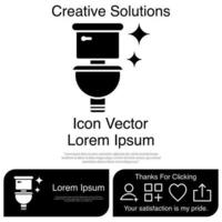 toilet pictogram vector eps 10