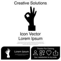 ok teken pictogram vector eps 10