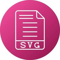 SVG-pictogramstijl vector