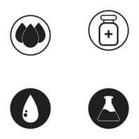 medisch lijnpictogram voor ontwerpers en ontwikkelaars. iconen van gezondheid gezondheidszorg medisch verband uiteenvallen gebroken hart medische vector