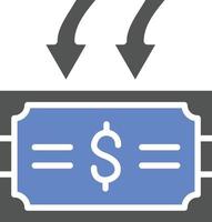 cashback-pictogramstijl vector