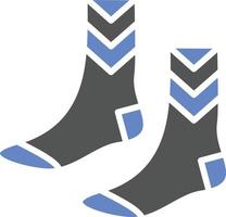 sokken pictogramstijl vector