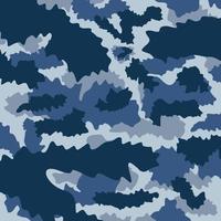 blauw onderwater zee slagveld terrein abstract camouflage patroon militaire achtergrond geschikt voor print kleding vector