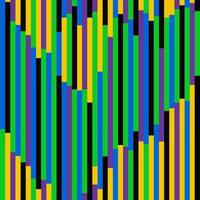 naadloos geometrisch patroon van strepen van felle kleuren. vector achtergrond voor modern minimalistisch design