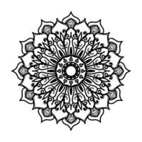 handgetekende mandala. decoratie in etnische oosterse doodle sieraad. vector