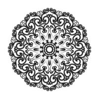 handgetekende mandala. decoratie in etnische oosterse doodle sieraad. vector