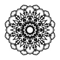 handgetekende mandala. decoratie in etnische oosterse doodle sieraad. vector