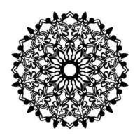 handgetekende mandala. decoratie in etnische oosterse doodle sieraad. vector