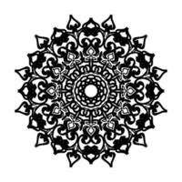 handgetekende mandala. decoratie in etnische oosterse doodle sieraad. vector