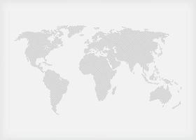 wereldkaart illustratie vector
