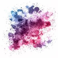 Aquarel splatter achtergrond vector