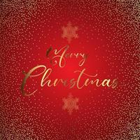 Merry Christmas Glittery achtergrond vector