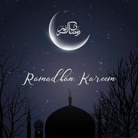 ramadan kareem achtergrond vector