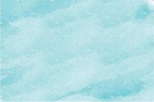 aquarel blauwe lucht. abstracte waterverfvlekken. oceaanpatroon met papiertextuur geschilderd met penseel. illustratie blauwe lucht aquarel, splash vlek textuur vector