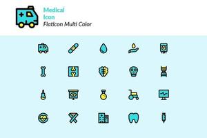 Medische Icon Set vector