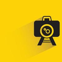 camera op standaard vectorillustratie vector