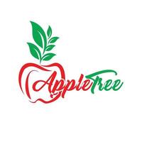 appelboom logo ontwerp inspiratie vector