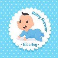 Baby douche ontwerp vector