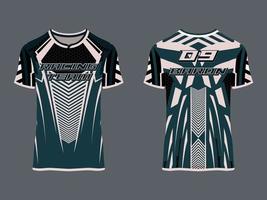 draag sportontwerp, racetrui voor clubuniform vector