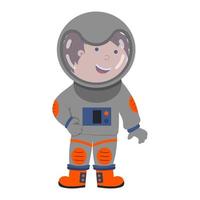 illustratie van een astronaut vector