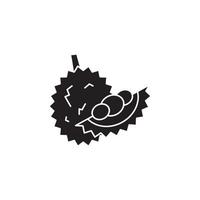 durian premie teken symbool vector concept icon