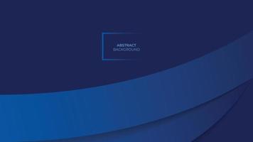 minimalistische blauwe premium abstracte achtergrond met 3D-abstracte vormen. kan worden gebruikt voor reclame, marketing, presentatie, poster, brochure, website enz. vector eps