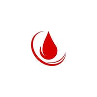 bloed logo pictogram ontwerp vectorillustratie vector