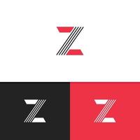 letter z pictogram ontwerp vector