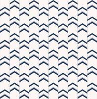 geometrische blauwe chevron naadloze patroon op witte kleur achtergrond. gebruik voor stof, textiel, interieurdecoratie-elementen, stoffering, verpakking. vector