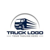 vrachtwagen auto logo teken ontwerp vector