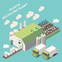 samenstelling recyclinginstallatie vector