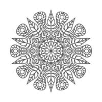 elegante en unieke mandala-ornamenten vector