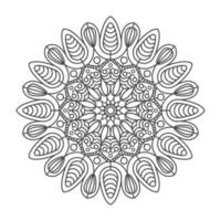 elegante en unieke mandala-ornamenten vector