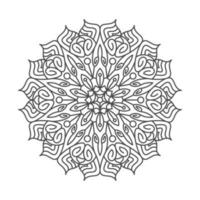 elegante en unieke mandala-ornamenten vector