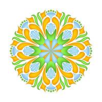 elegante en unieke mandala-ornamenten vector