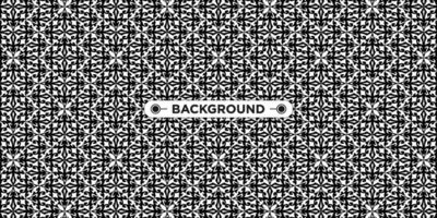 achtergrond patroon naadloos etnisch geometrisch zwart en wit vector