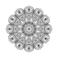 elegante en unieke mandala vector