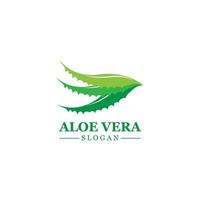 groene plant aloë vera logo vector pictogram symbool vele voordelen