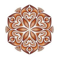 elegante en unieke mandala-ornamenten vector