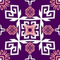 geometrische etnische oosterse traditionele pattern.figure tribal borduurwerk style.design voor behang, kleding, verpakking, stof, vectorillustratie vector