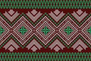 geometrische etnische oosterse traditionele pattern.figure tribal borduurwerk style.design voor behang, kleding, verpakking, stof, vectorillustratie vector