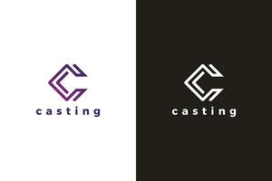letter c eenvoudig zakelijk logo-ontwerp vector