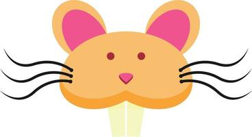 muis hoofd cartoon illustratie vector